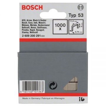 Bosch  TYP 53 - Set 1000 capse 11.4x4 mm PTK