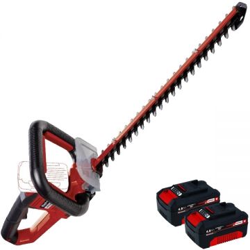 Einhell  ARCURRA PXC + Twinpack - Masina de tuns gard viu 62 cm + Set 2 acumulatori Li-Ion 18 V 4 Ah