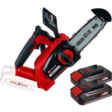 Einhell  FORTEXXA 18/20 TH PXC + Twinpack CB - Drujba 20 cm 7 m/s + Set 2 acumulatori Li-Ion 18 V 2.5 Ah
