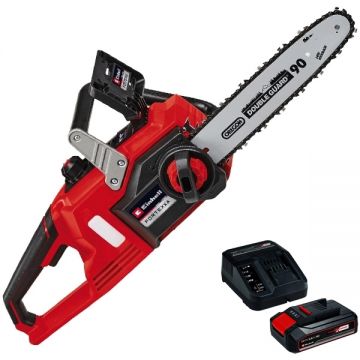 Einhell  FORTEXXA 18/30 PXC + Starter Kit - Drujba 30 cm 8.9 m/s + Set 1 acumulator si incarcator Li-Ion 18 V 2.5 Ah