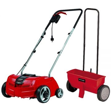 Einhell  GC-ES 1231/1 + GC-SR 12 - Scarificator gazon 1200 W 31 cm - l + Insamantator universal 12 l