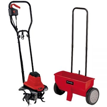 Einhell  GC-RT 7530 + GC-SR 12 - Sapatoare electrica 750 W 300 mm + Insamantator universal 12 l
