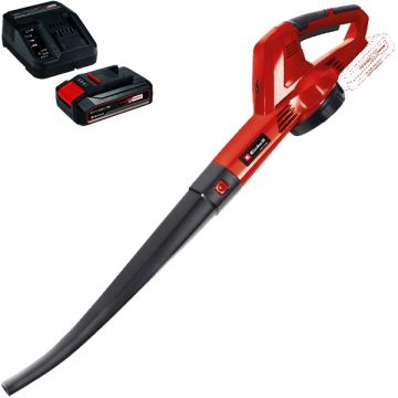 Einhell  GE-CL 18 Li E PXC + Starter Kit - Suflanta de gradina 105 m3/h + Set 1 acumulator si incarcator Li-Ion 18 V 2.5 Ah