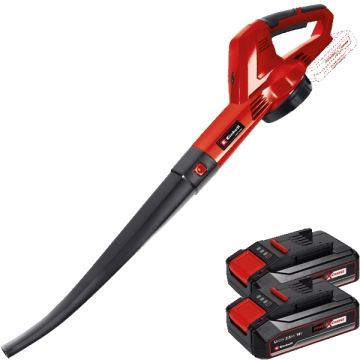 Einhell  GE-CL 18 Li E PXC + Twinpack CB - Suflanta de gradina 105 m3/h + Set 2 acumulatori Li-Ion 18 V 2.5 Ah