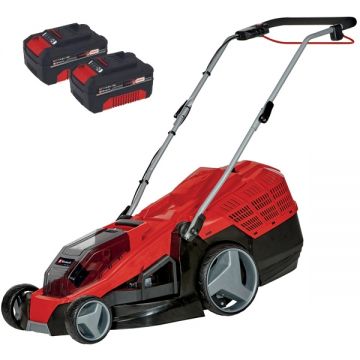 Einhell  GE-CM 36/36 Li PXC - Masina de tuns iarba cu 2 acumulatori Li-Ion 18 V 4 Ah 36 cm 40 l