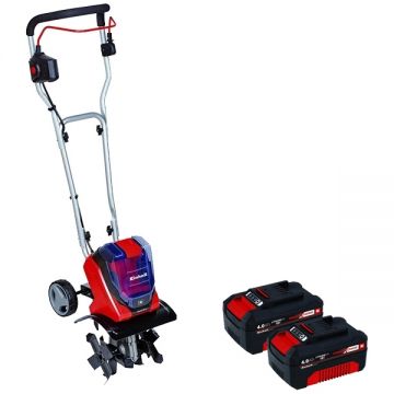 Einhell  GE-CR 30 Li PXC + Twinpack - Sapatoare 300 mm + Set 2 acumulatori Li-Ion 18 V 4 Ah