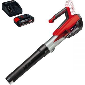 Einhell  GE-LB 18/200 Li GK PXC + Starter Kit - Suflanta de gradina 670 m3/h + Set 1 acumulator si incarcator Li-Ion 18 V 2.5 Ah