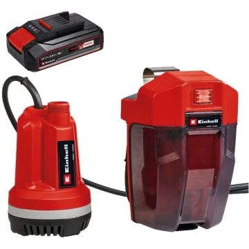 Einhell  GE-PP 18 RB Li PXC - Pompa submersibila + Acumulator Li-Ion 18 V 2.5 Ah