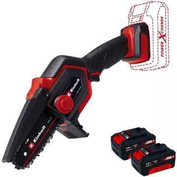 Einhell  GE-PS 18/15 Li BL PXC + Twinpack - Drujba 15.8 cm 4.8 m/s + Set 2 acumulatori Li-Ion 18 V 4 Ah