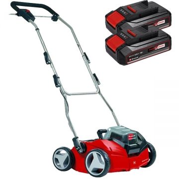 Einhell  GE-SC 35/1 Li PXC + Twinpack CB - Scarificator 350 mm + Set 2 acumulatori Li-Ion 18 V 2.5 Ah