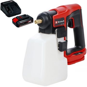 Einhell  GE-WS 18/10 Li PXC + Starter Kit - Pulverizator 1.3 bar 1 l + Set 1 acumulator si incarcator Li-Ion 18 V 2.5 Ah