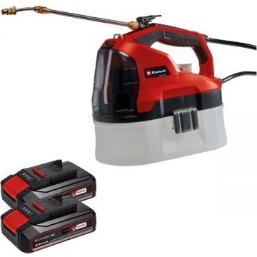 Einhell  GE-WS 18/35 Li PXC + Twinpack CB - Pulverizator 2.5 bar 3.5 l + Set 2 acumulatori Li-Ion 18 V 2.5 Ah