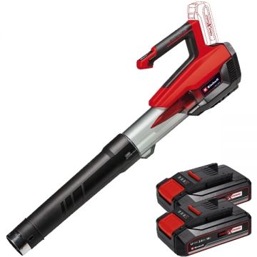 Einhell  GP-LB 18/200 Li E PXC + Twinpack CB - Suflanta de gradina 670 m3/h + Set 2 acumulatori Li-Ion 18 V 2.5 Ah