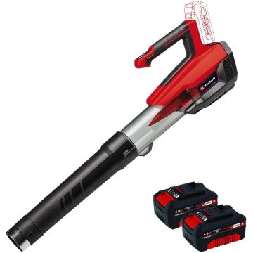 Einhell  GP-LB 18/200 Li E PXC + Twinpack  - Suflanta de gradina 670 m3/h + Set 2 acumulatori Li-Ion 18 V 4 Ah
