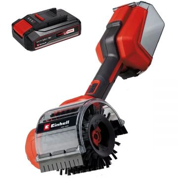 Einhell  PICOBELLA 18/90 PXC - Perie pentru suprafete 120 mm + Acumulator Li-Ion 18 V 2.5 Ah