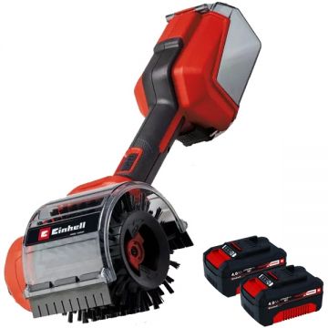 Einhell  PICOBELLA 18/90 PXC + Twinpack - Perie pentru suprafete 120 mm + Set 2 acumulatori Li-Ion 18 V 4 Ah