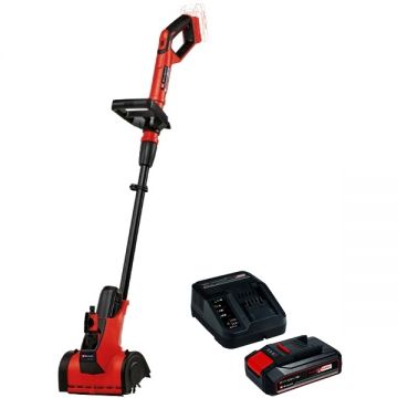 Einhell  PICOBELLA PXC + Starter Kit - Perie pentru suprafete 215 mm + Set 1 acumulator si incarcator Li-Ion 18 V 2.5 Ah