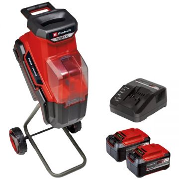 Einhell  REDAXXO 36/25 PXC + Twinpack + 4514095 - Tocator de crengi 25 mm + Set 2 acumulatori si incarcator Li-Ion 18 V 5.2 Ah