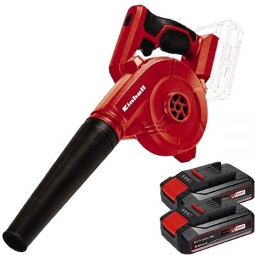 Einhell  TE-CB 18/180 Li PXC + Twinpack CB - Suflanta de gradina + Set 2 acumulatori Li-Ion 18 V 2.5 Ah