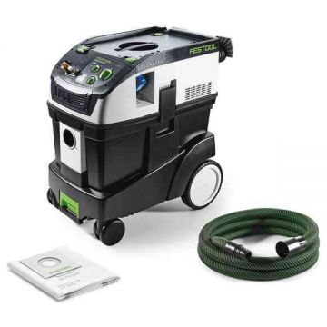 Festool  CLEANTEC CTM 48 E LE EC B22 R1 - Aspirator umed-uscat 1100 W 230 mbar 48 l priza scule electrice