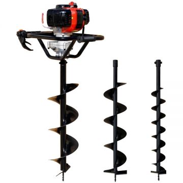 Media Line  MF 52-3 - Foreza de pamant cu motor pe benzina 2.1 CP 52 cm3 1.2 l