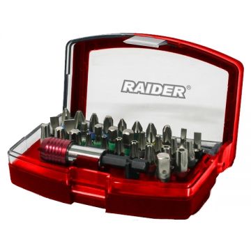 Raider  158901 - Set capete de insurubare mixte 32 bucati