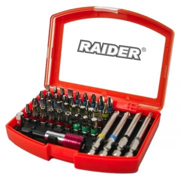 Raider  158902 - Set capete de insurubare mixte 42 bucati