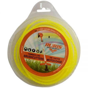 Ruris  6-181 - Fir de taiere 3.5 mm 15 m forma rasucita