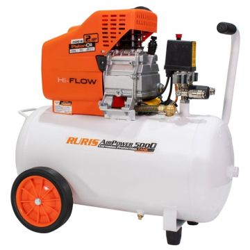 Ruris  AirPower5000 - Compresor cu ulei 1500 W 50 l 180 l/min 8 bar