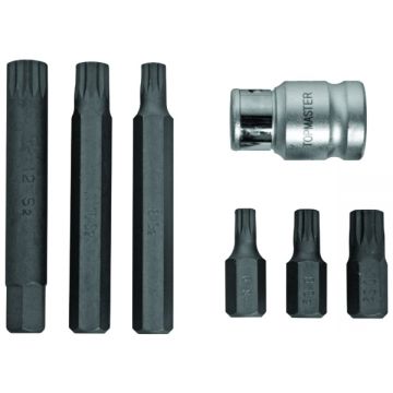 Topmaster  330351 - Set capete de insurubare profil XZN 7 bucati