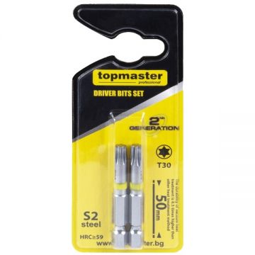 Topmaster  338716 - Set capete de insurubare T30 2 bucati