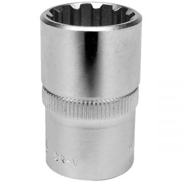 Yato  YT-1474 - Capat cheie tubulara cu profil spline interior sistem de prindere 1/2 inch 22 mm