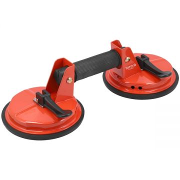 Yato  YT-37238 - Dispozitiv de fixare cu 2 ventuze 100  kg 150  mm