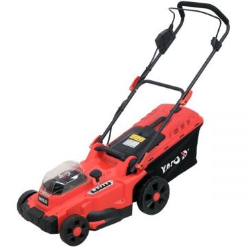 Yato  YT-85223 - Masina de tuns iarba fara acumulatori si incarcator Li-Ion 18 V - Ah 37 cm 35 l