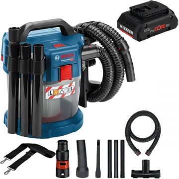 Bosch  GAS 18V-10 L + ProCORE - Aspirator 90 mbar accesorii + Acumulator Li-Ion 18 V 4 Ah