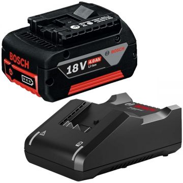 Bosch  GBA + GAL 18V-40 - Set 1 acumulator si incarcator Li-Ion 18 V 4 Ah