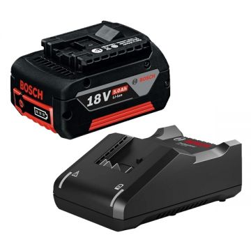 Bosch  GBA + GAL 18V-40 - Set 1 acumulator si incarcator Li-Ion 18 V 5 Ah