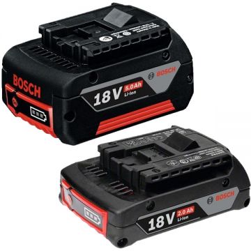 Bosch  GBA + GBA - Acumulator Li-Ion 18 V 5 Ah + Acumulator Li-Ion 18 V 2 Ah