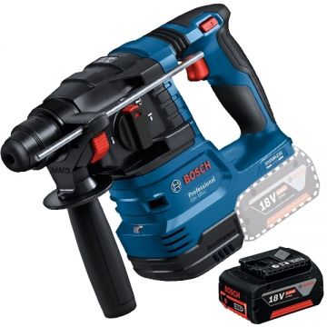 Bosch  GBH 185-LI + GBA - Rotopercutor SDS-Plus 1.9 J + Acumulator Li-Ion 18 V 5 Ah