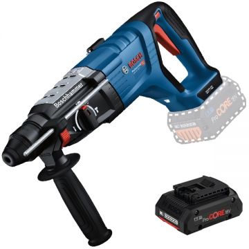 Bosch  GBH 18V-28 D + ProCORE - Rotopercutor SDS-Plus 3.4 J + Acumulator Li-Ion 18 V 4 Ah