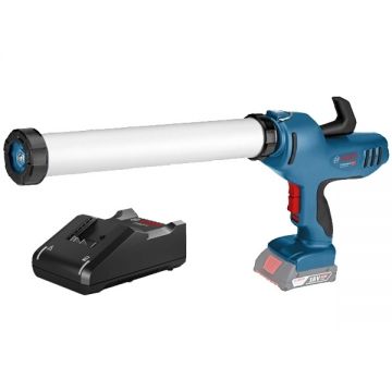 Bosch  GCG 18V-600 + GAL 18V-40 - Pistol pentru etansare fara acumulatori Li-Ion 18 V - Ah 3500 N + Incarcator acumulatori