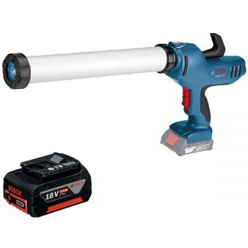 Bosch  GCG 18V-600 + GBA - Pistol pentru etansare 3500 N + Acumulator Li-Ion 18 V 5 Ah