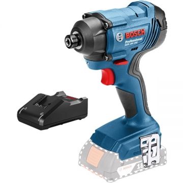 Bosch  GDR 18V-160 + GAL 18V-40 - Masina de insurubat cu impact fara acumulatori Li-Ion 18 V - Ah 160 Nm M6-M14 + Incarcator acumulatori