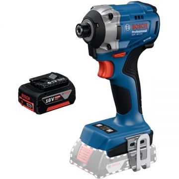 Bosch  GDR 18V-215 + GBA - Masina de insurubat cu impact 215 Nm M6-M16 + Acumulator Li-Ion 18 V 5 Ah