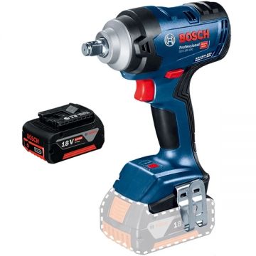 Bosch  GDS 18V-400 + GBA - Masina de insurubat cu impact patrat 1/2 inch 400 Nm M10-M20 + Acumulator Li-Ion 18 V 5 Ah