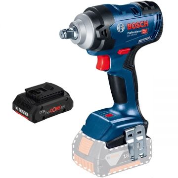 Bosch  GDS 18V-400 + ProCORE - Masina de insurubat cu impact 400 Nm M10-M20 + Acumulator Li-Ion 18 V 4 Ah