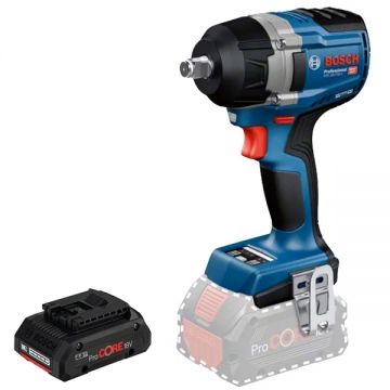 Bosch  GDS 18V-750 C + ProCORE - Masina de insurubat cu impact patrat 1/2 inch 750 Nm M12-M22 + Acumulator Li-Ion 18 V 4 Ah