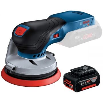 Bosch  GEX 18V-125 + GBA - Slefuitor cu excentric 125 mm + Acumulator Li-Ion 18 V 5 Ah