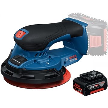 Bosch  GEX 18V-150-3 + GBA - Slefuitor cu excentric 150 mm + Acumulator Li-Ion 18 V 5 Ah