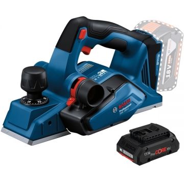 Bosch  GHO 185-LI + ProCORE - Rindea 82 mm + Acumulator Li-Ion 18 V 4 Ah